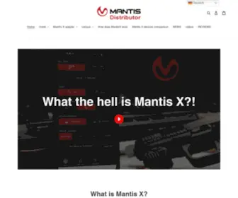 Mantisx.de(Mantis X der elektronische Schießtrainer) Screenshot