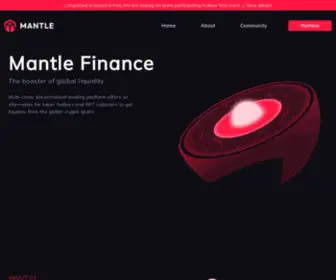 Mantlefi.com(Mantlefi) Screenshot