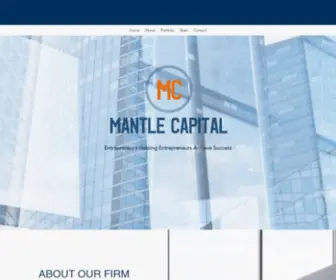 Mantlevc.com(Mantle Capital) Screenshot