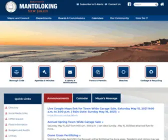 Mantoloking.org(Mantoloking, NJ) Screenshot