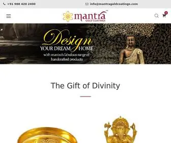 Mantragoldcoatings.com(Mantra Gold Coatings) Screenshot