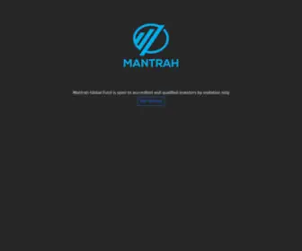 Mantrah.fund(Mantrah Global Fund) Screenshot