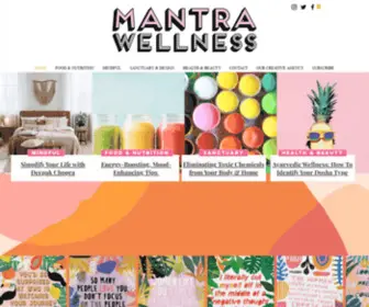 Mantramagazine.com(MANTRA Wellness Magazine) Screenshot