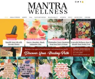 Mantramag.com(MANTRA Wellness Magazine) Screenshot