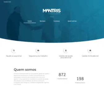 Mantris.com.br(Home) Screenshot