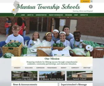 Mantuaschools.com(Mantua Township School District) Screenshot