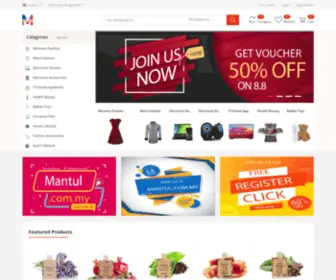 Mantul.com.my(Online Centre) Screenshot