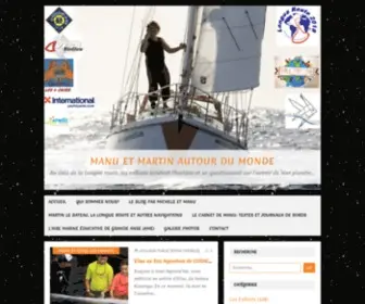 Manu-Autourdumonde.com(Manu et Martin autour du monde) Screenshot