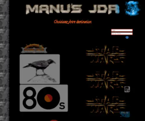 Manu-JDR.fr(Manu JDR) Screenshot