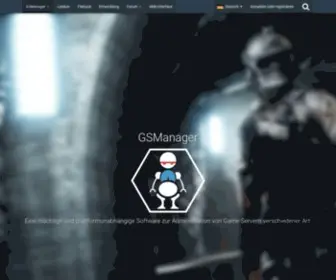 Manuadminmod.de(GSManager ist eine mächtige und plattformunabhängige Software zur Administration von Game) Screenshot