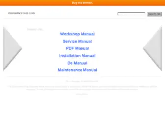 Manualaccount.com(Manualaccount) Screenshot