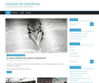 Manualdacalistenia.com(Manual da calistenia) Screenshot