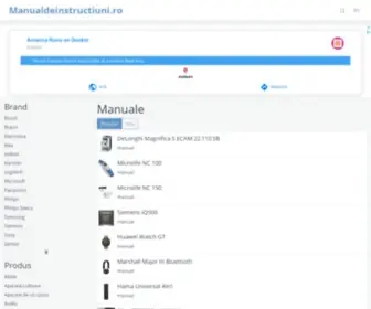 Manualdeinstructiuni.ro(Manualdeinstructiuni) Screenshot