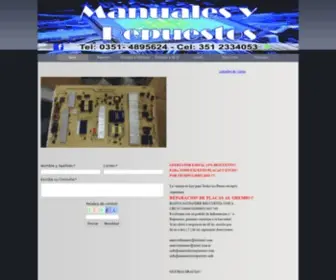 Manualesyrepuestos.com(Manualesyrepuestos) Screenshot