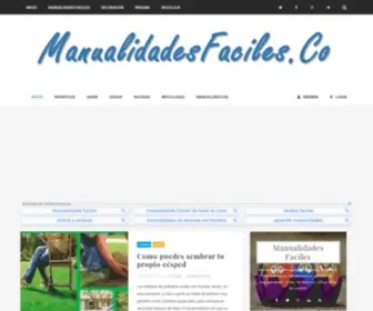 Manualidadesfaciles.co(Manualidades Faciles) Screenshot