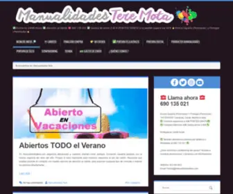 Manualidadestere.com(Manualidades Tere) Screenshot