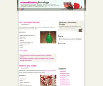Manualidadesybricolage.com(Bricolage y Decoracion) Screenshot
