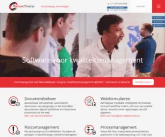 Manualmaster.com(Dé Kwaliteitsmanagement Software) Screenshot