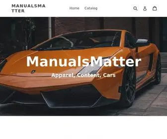 Manualsmatter.com(Manual Transmission Content Cars Crossovers SUVs) Screenshot