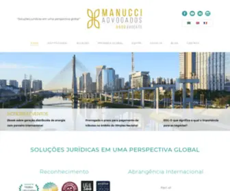 Manucciadv.com.br(Manucci Advogados Associados UGGC) Screenshot