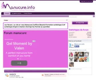 Manucure-Pro.com(Manucure Pro) Screenshot