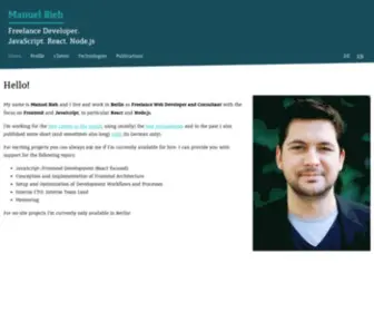 Manuel-Bieh.de(HTML5) Screenshot