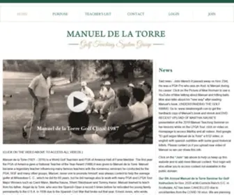 Manueldelatorregolfteaching.com(Manuel De La Torre) Screenshot