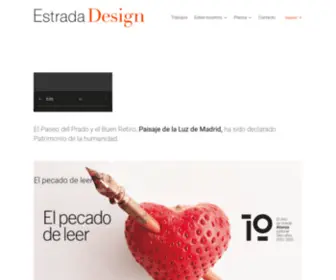 Manuelestrada.com(Estrada Design) Screenshot