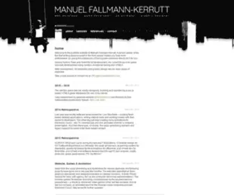 Manuelfallmann.com(Manuel Fallmann) Screenshot