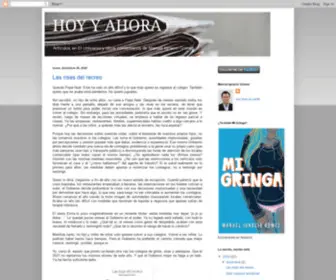 Manueligomez.com(HOY Y AHORA) Screenshot