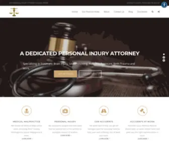 Manuelmoseslaw.com(NYC Personal Injury Attorney Manuel Moses) Screenshot