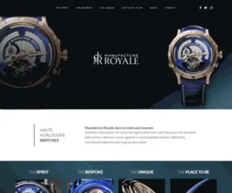 Manufacture-Royale.com(Manufacture Royale) Screenshot