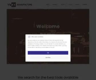 Manufacture-Tools.com(Good things still exist. Manufacture) Screenshot