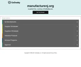 Manufacturenj.org(NEW JERSEY ADVANCED MANUFACTURING TALENT NETWORK) Screenshot