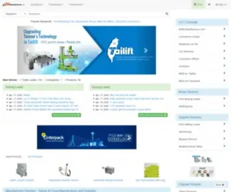 Manufacturers.com.tw(Manufacturers Directory for Taiwan & China Manufacturers) Screenshot