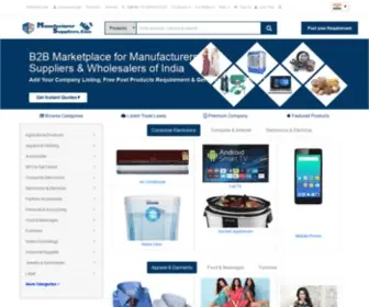 Manufacturersuppliers.com(Manufacturersuppliers) Screenshot