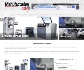 Manufacturing-Today-Europe.com(Manufacturing Today) Screenshot