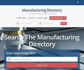 Manufacturing.directory(Manufacturer Directory) Screenshot