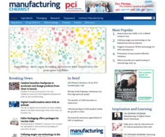 Manufacturingchemist.com(Manufacturing chemist) Screenshot