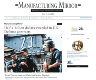 Manufacturingmirror.com(Manufacturing Mirror) Screenshot