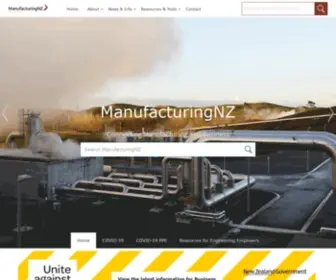 Manufacturingnz.org.nz(Home) Screenshot