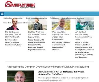 Manufacturingtechnologyinsights.com(Manufacturing Technology Insights) Screenshot