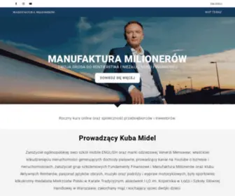 Manufakturamilionerow.pl(Manufaktura) Screenshot