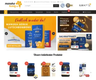 Manuka-Honig.de(Manuka Honig kaufen) Screenshot