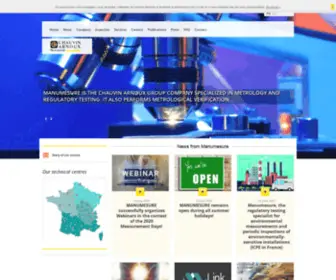 Manumesure.fr(Métrologie) Screenshot
