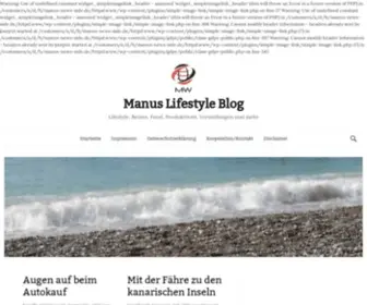 Manus-News-Side.de(Rezepte) Screenshot