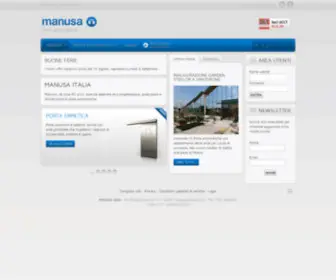 Manusa.it(MANUSA Italia) Screenshot