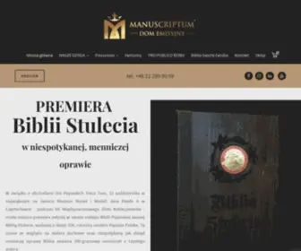 Manuscriptum.pl(Dom Emisyjny) Screenshot