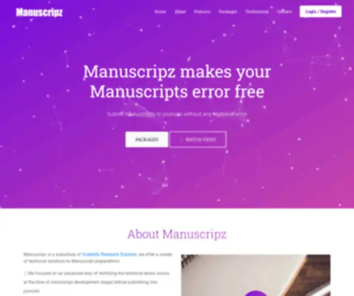 Manuscripz.com(Manuscripz) Screenshot