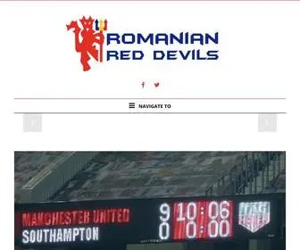 Manutd.ro(Romanian Red Devils) Screenshot